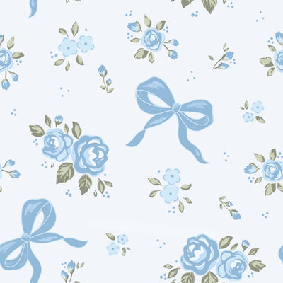 Ruffle Zipper Bamboo Footie | Tied In Blooms