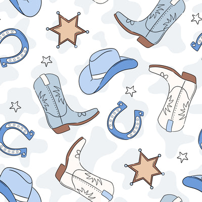 Two-Piece Pajama Set | Rodeo Dreams Blue