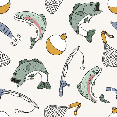 Catch of the Day Zipper Footie