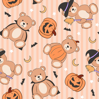 Halloween Two-Piece Bamboo Pajama Set | Beary Scary