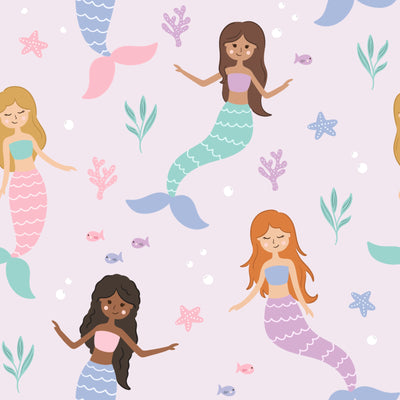 Two-Piece Short Pajama Set | Let's Be Mermaids