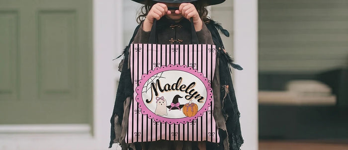 The Cutest Personalized Trick-or-Treat Bags for Kids (That Actually Hold All the Candy)