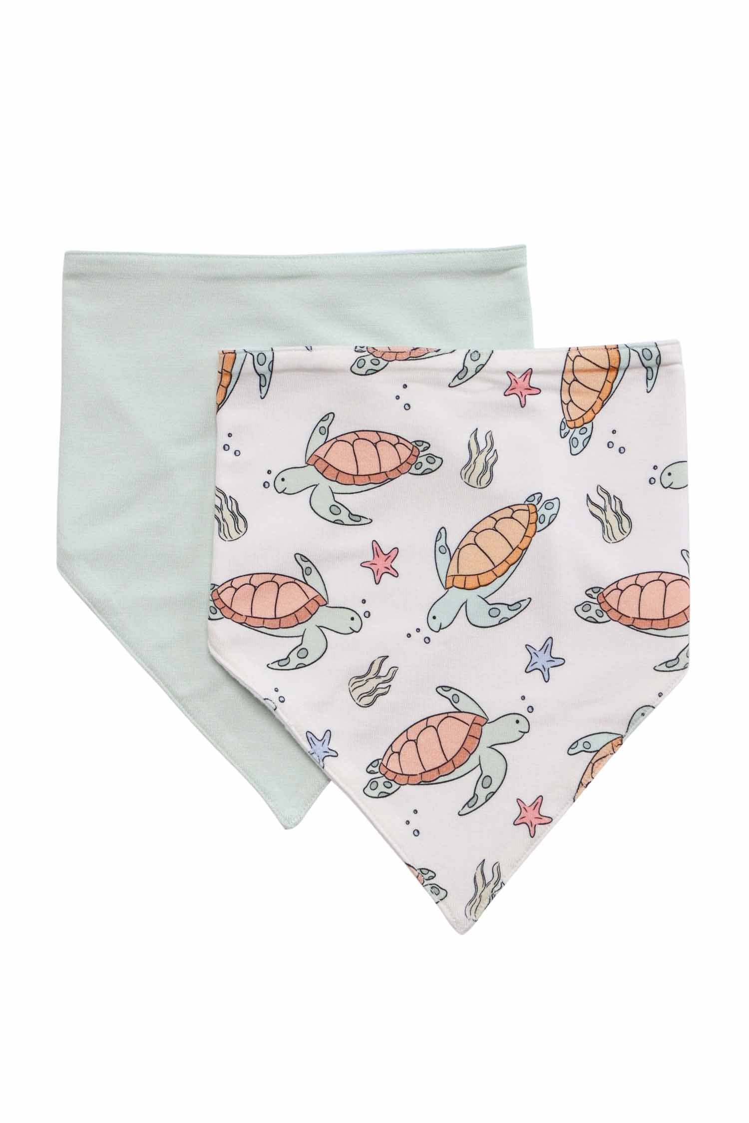 2pc Bandana Bibs | Turtley Rad