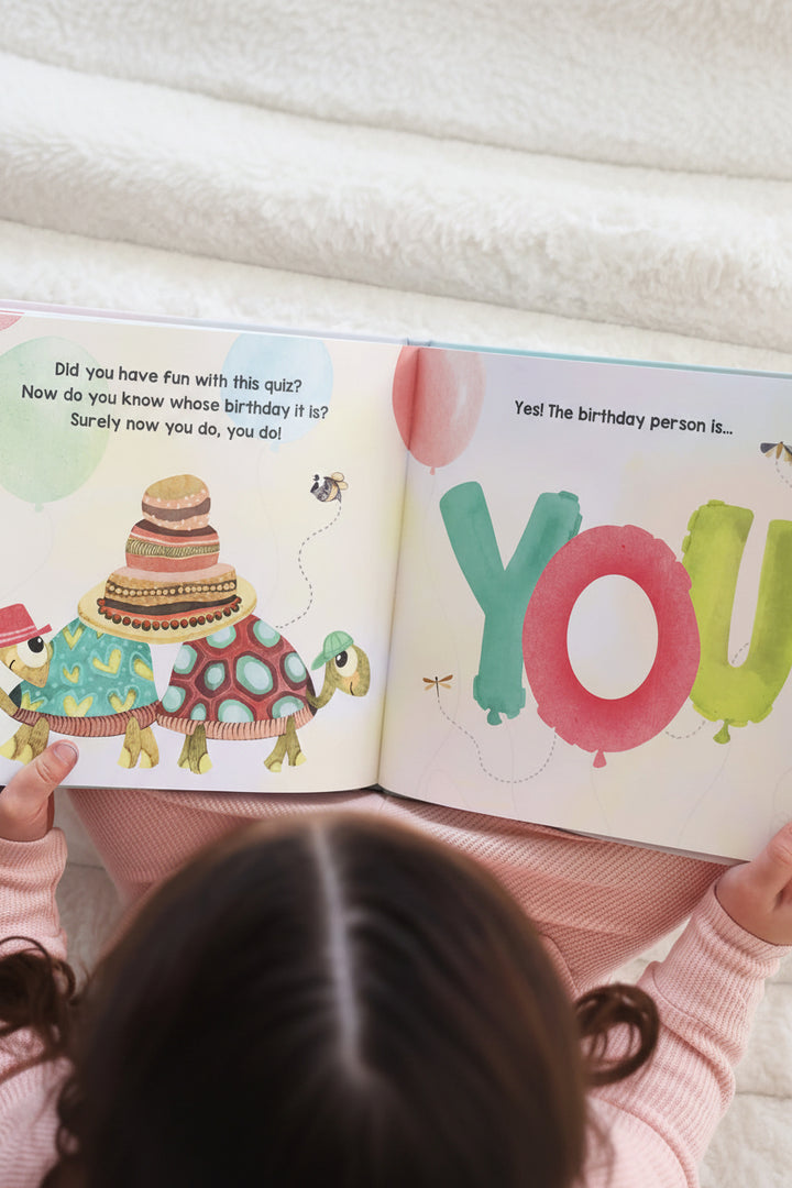 happy birthday kids personalized book 