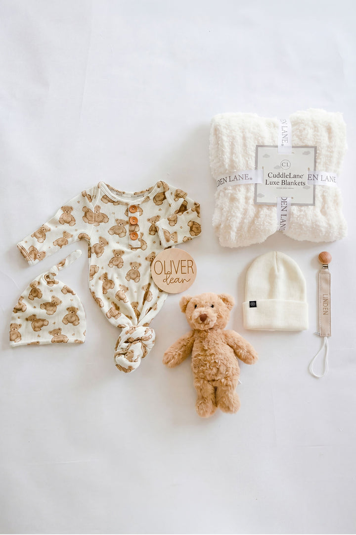 contents of $150 bear gift set