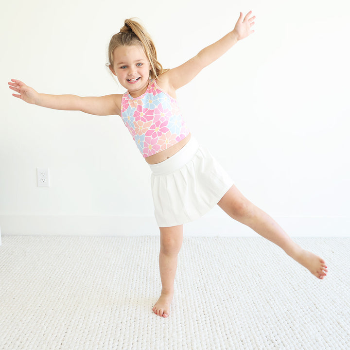 white tennis skirt for girls