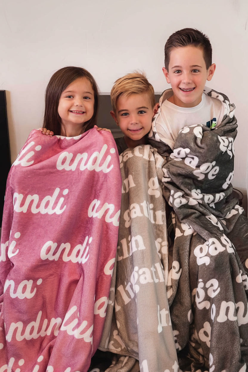 watermelon personalized color blanket 