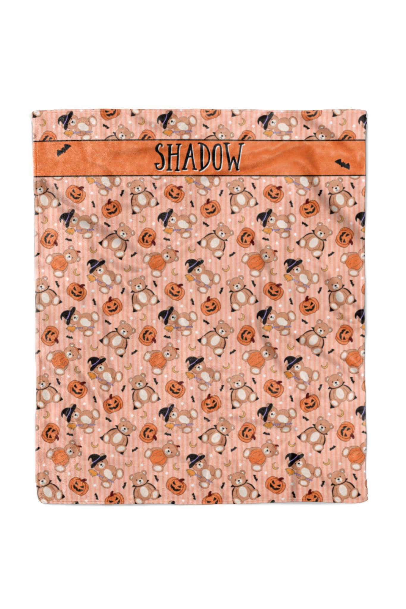 Personalized Halloween Pet Blanket | Beary Scary