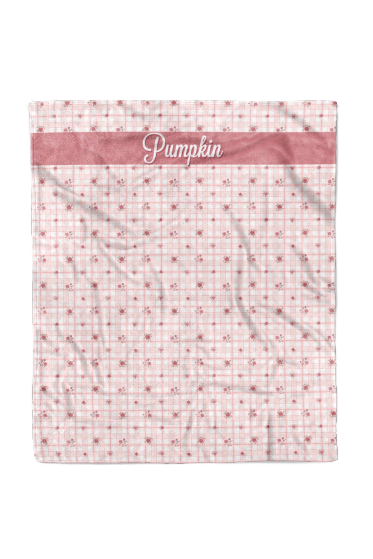 Personalized Pet Blanket |  Primrose Plaid