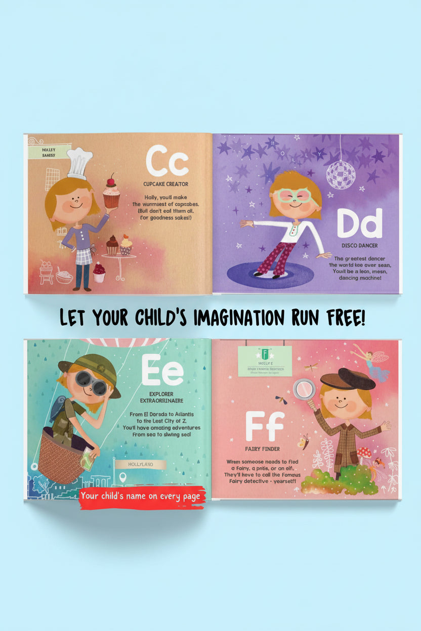 kids occupation personalized book