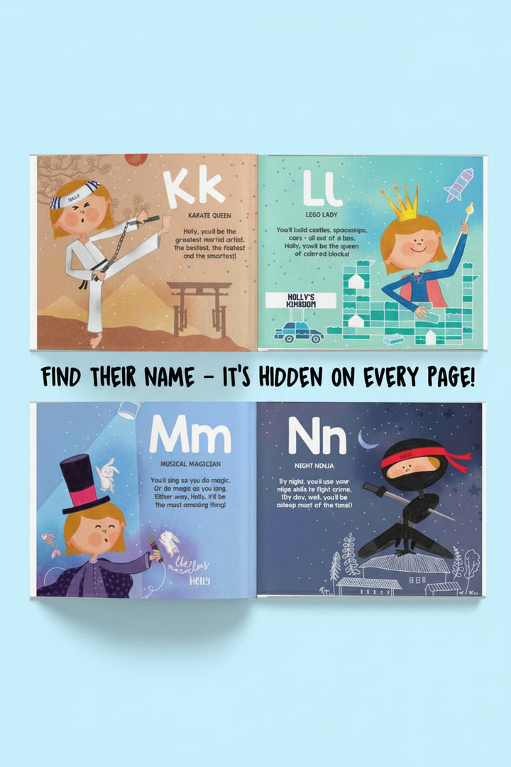 kids personalized book about jobs