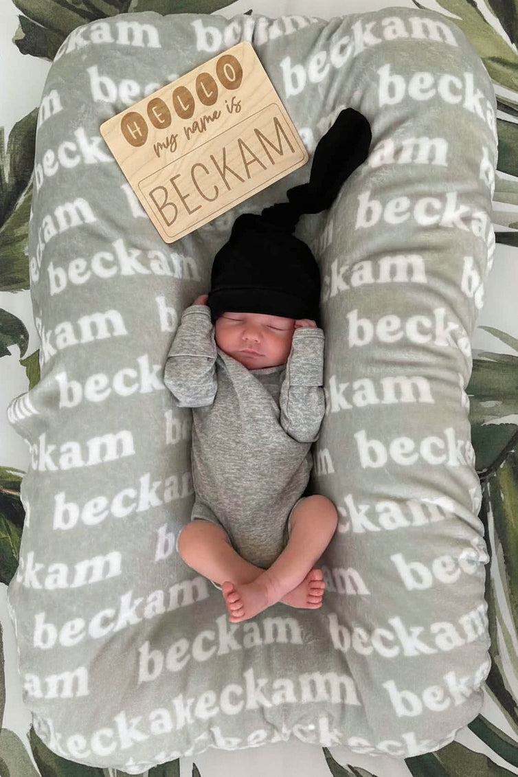 Personalized Color Blanket | Basil