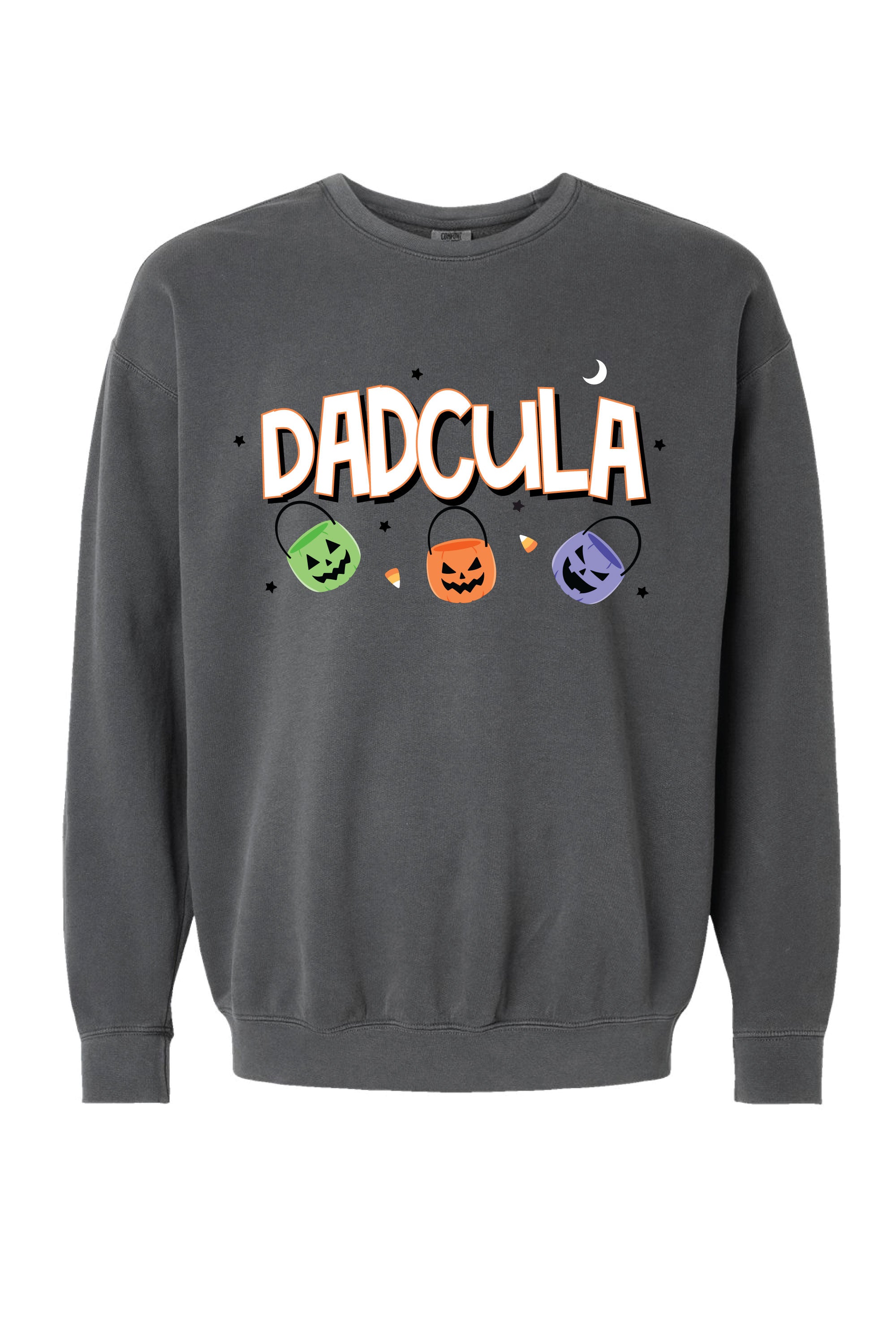 'Dadcula' Adult Halloween Graphic Sweatshirt | Pepper