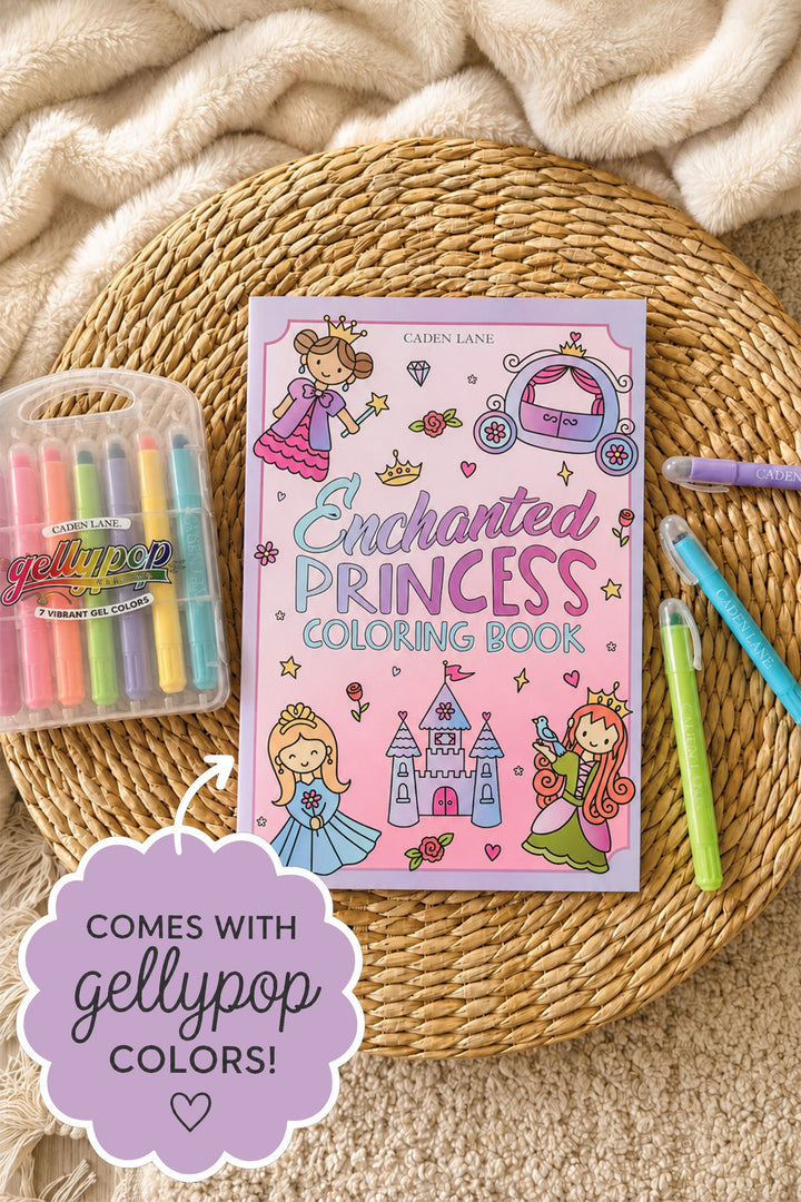 Coloring Book & Gellypop™ Crayon Set | Far Far Away