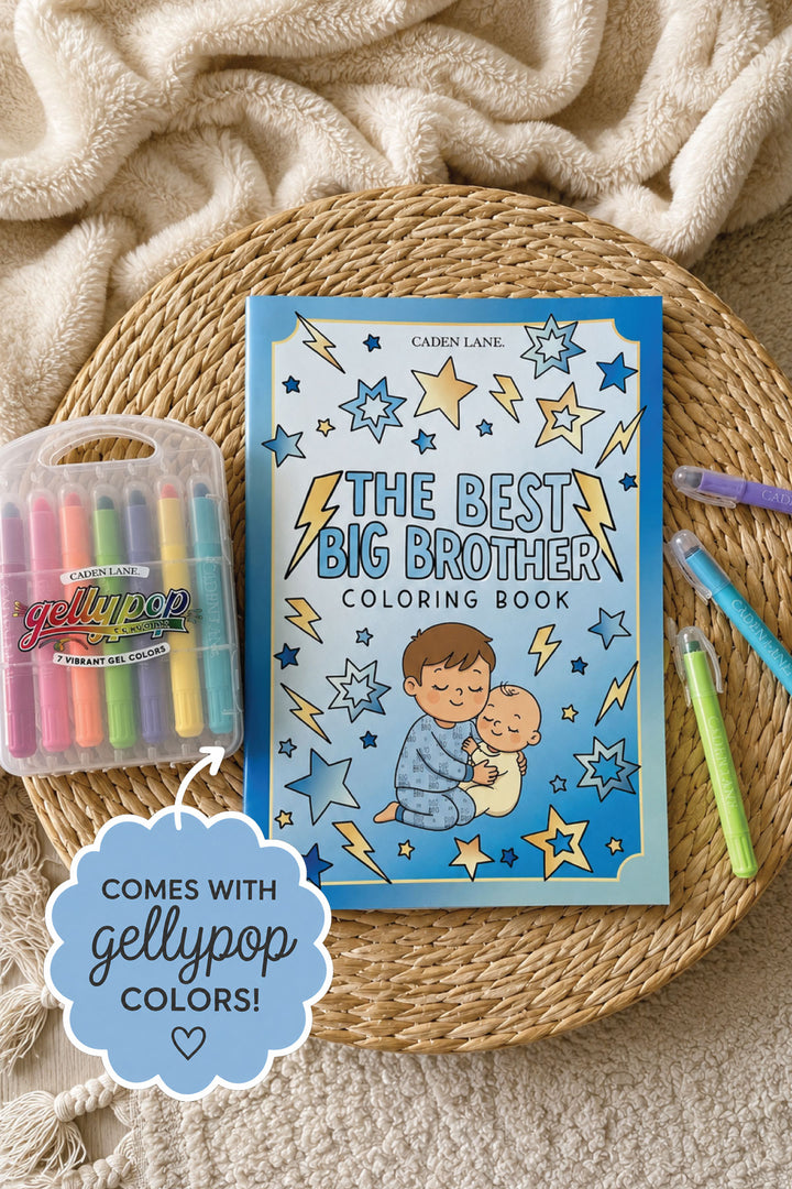 Coloring Book & Gellypop™ Crayon Set | Big Brother