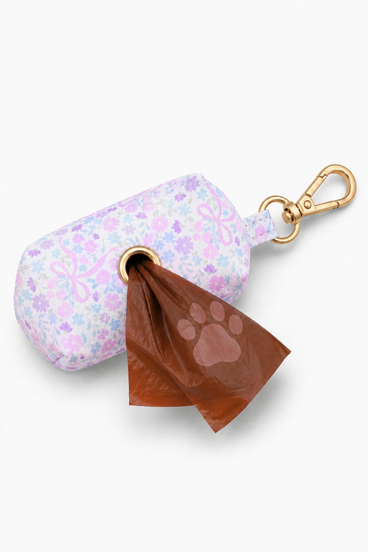 ribbon garden waste bag holder with bags