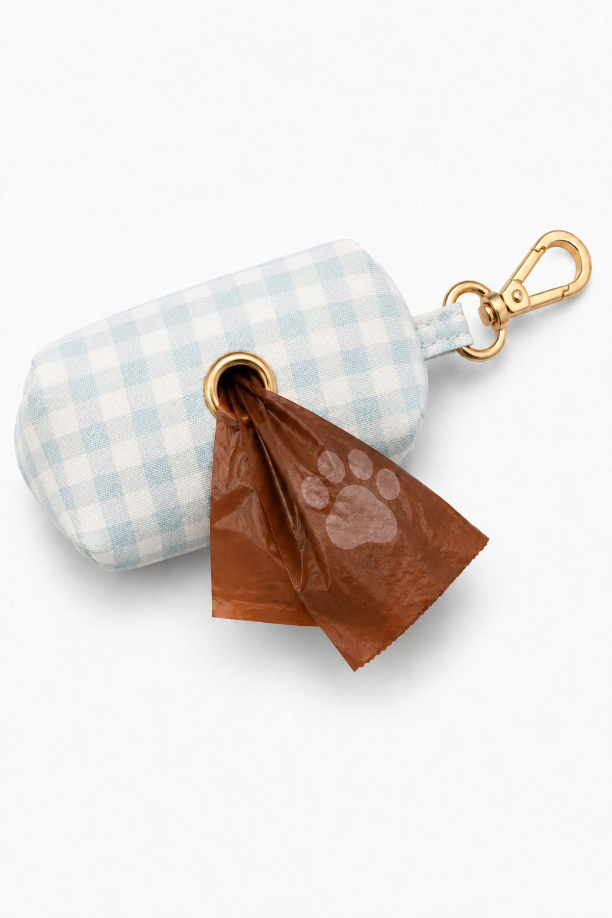 Dog Waste Bag Holder |  Seaside Gingham