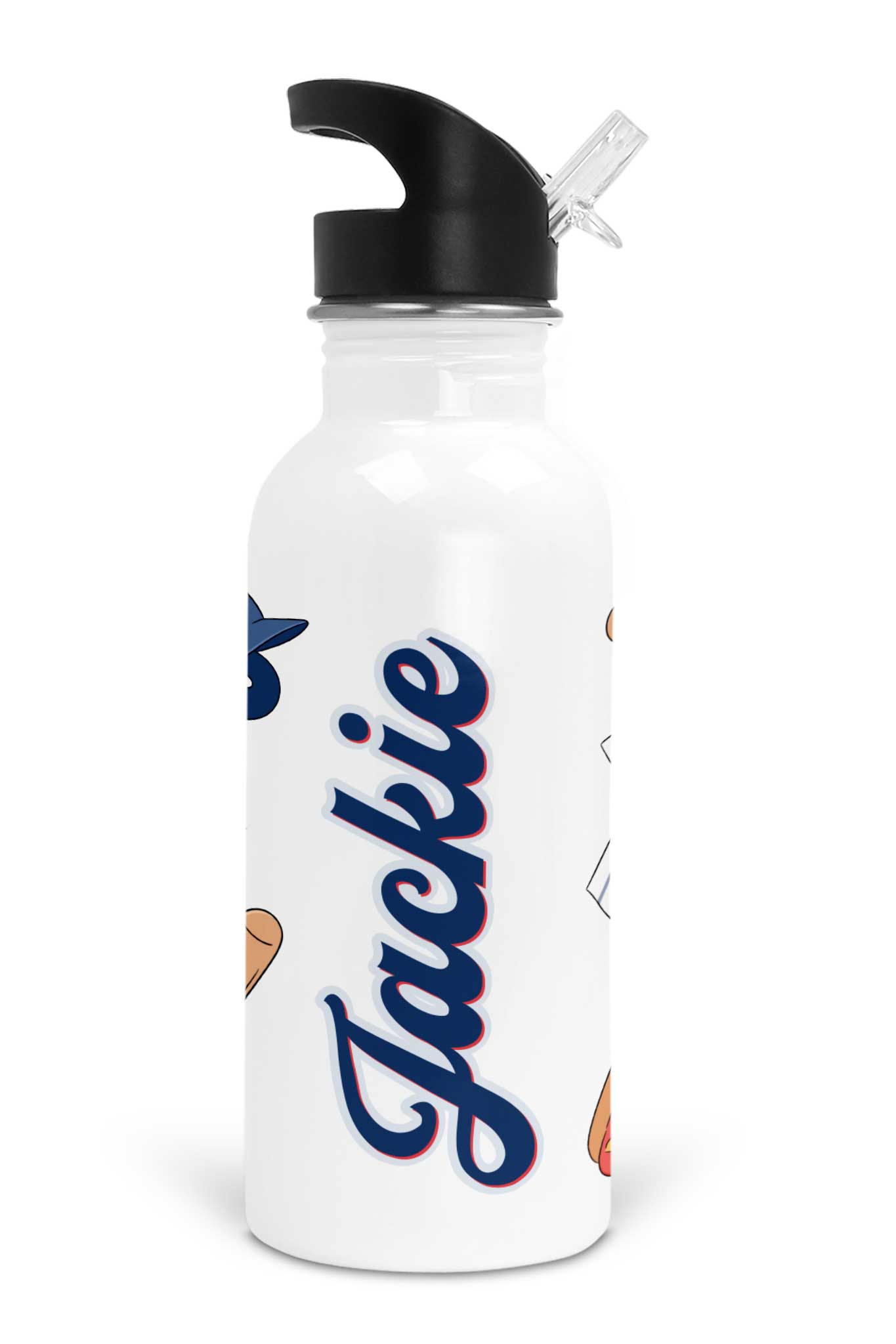 Ballpark Bros Personalized Kids Water Bottle