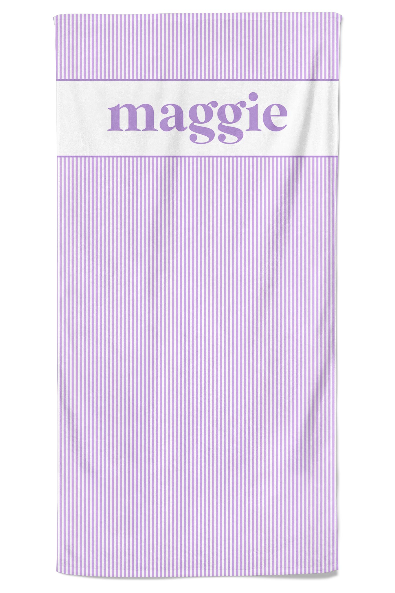 Personalized Pet Towel | Lavender Stroll