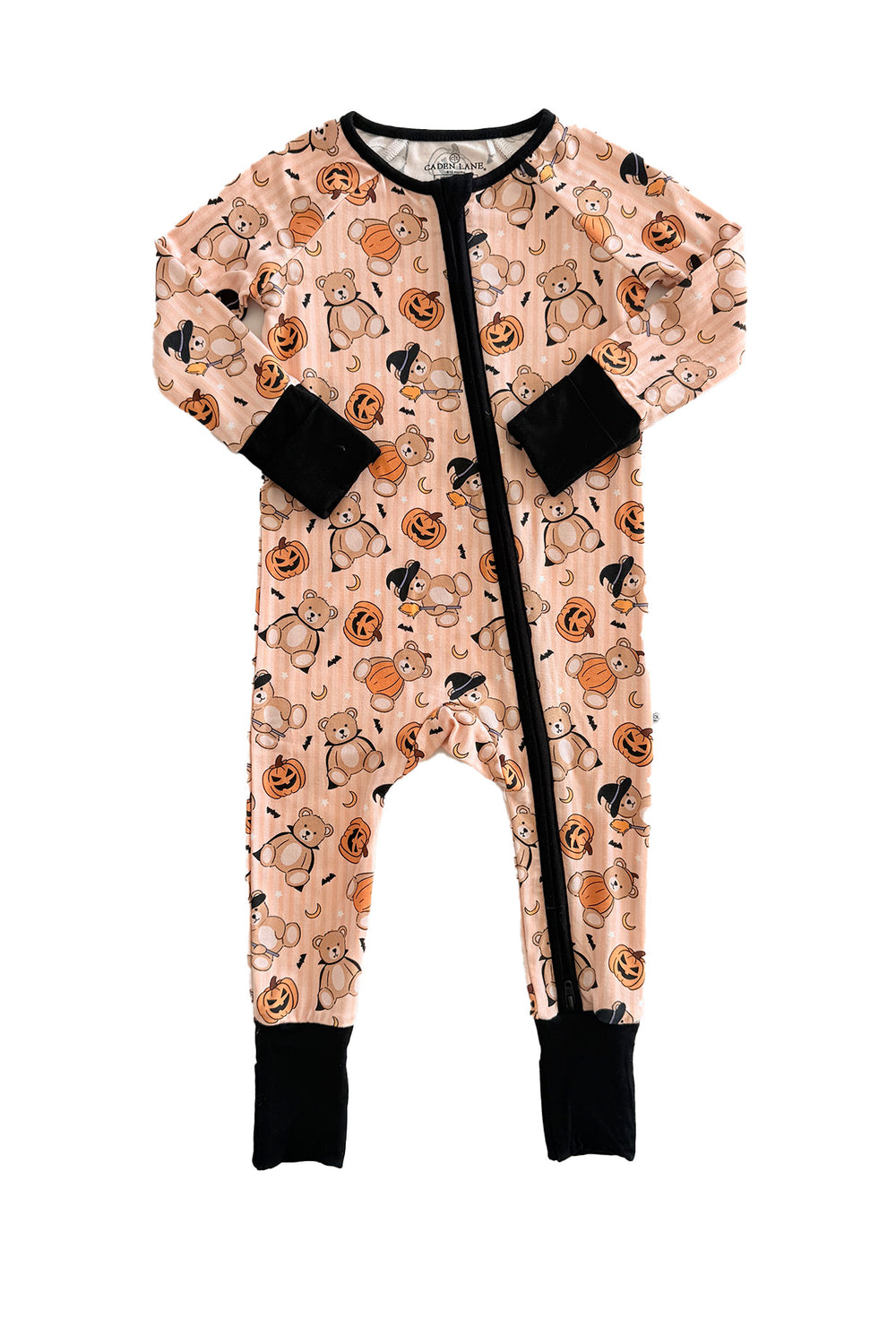 beary scary bamboo viscose romper