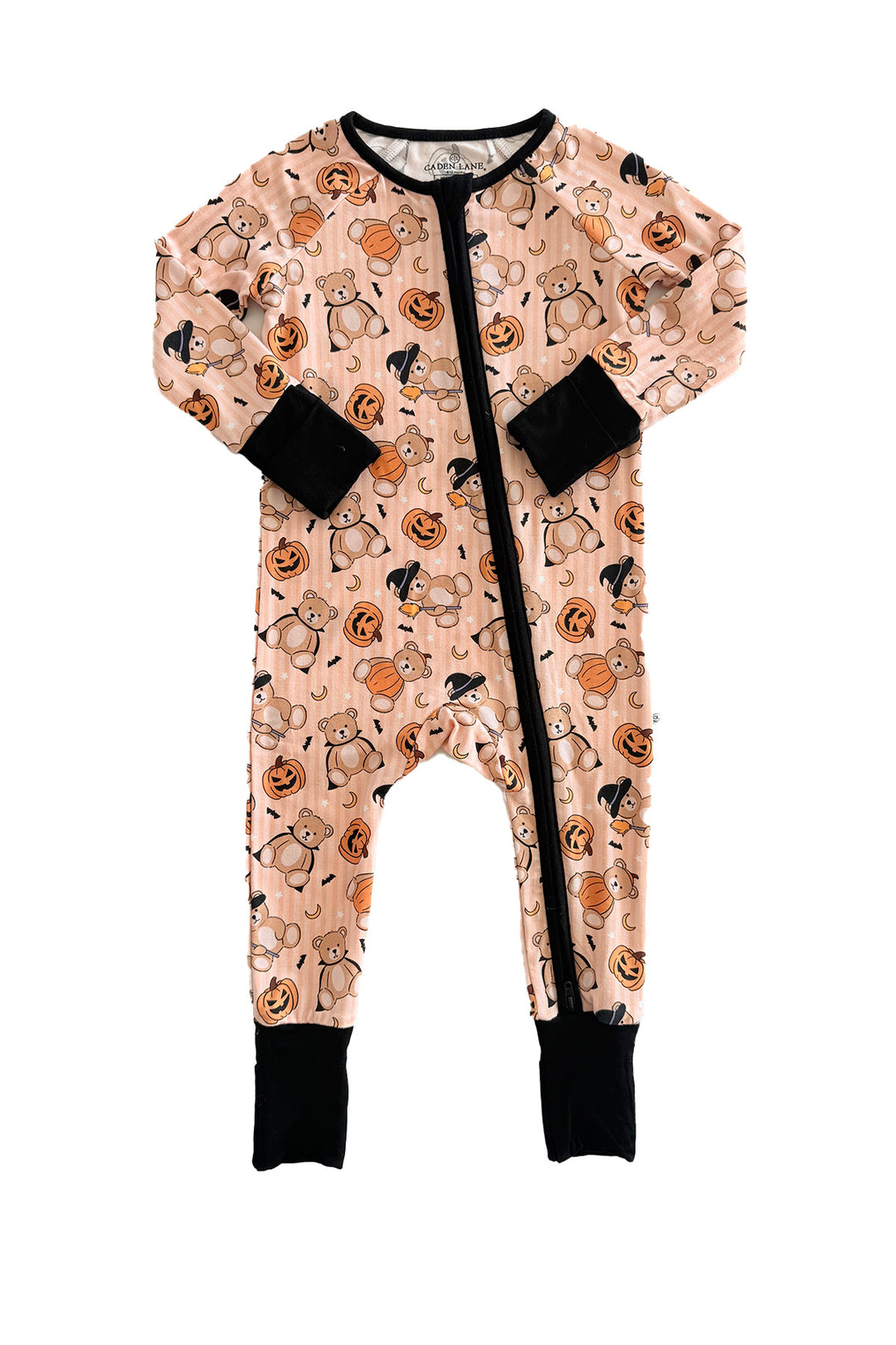 beary scary bamboo viscose romper
