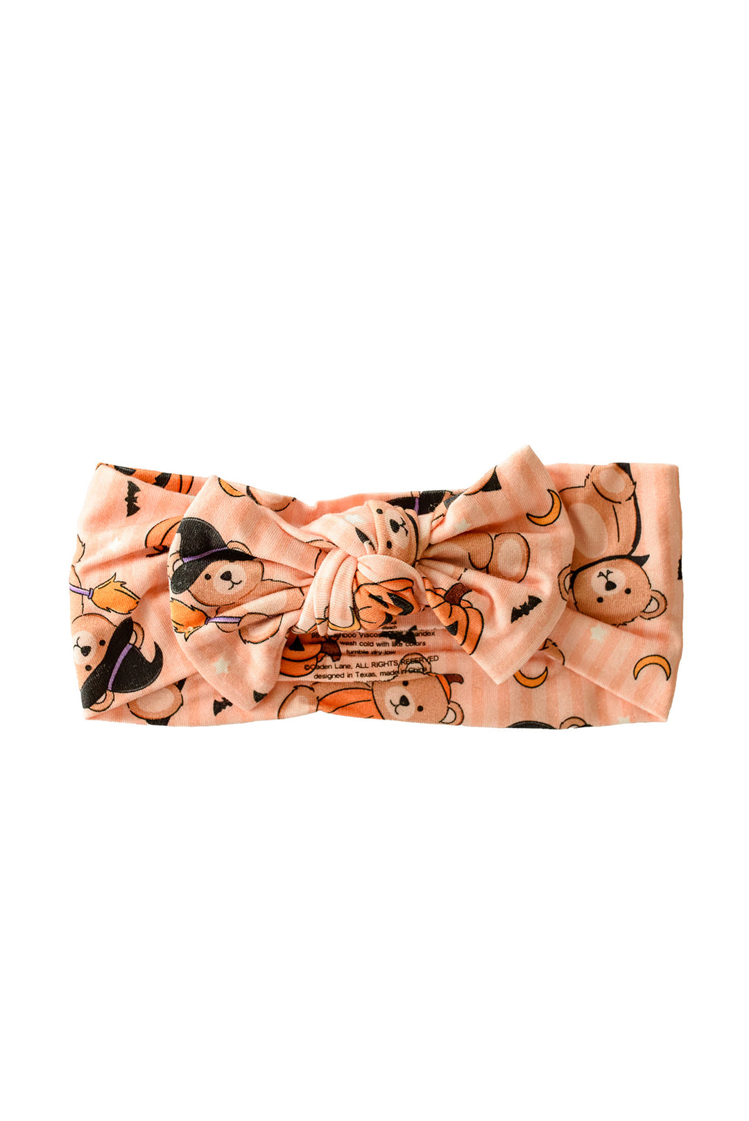 Caden Lane beary scary headwrap for babies halloween