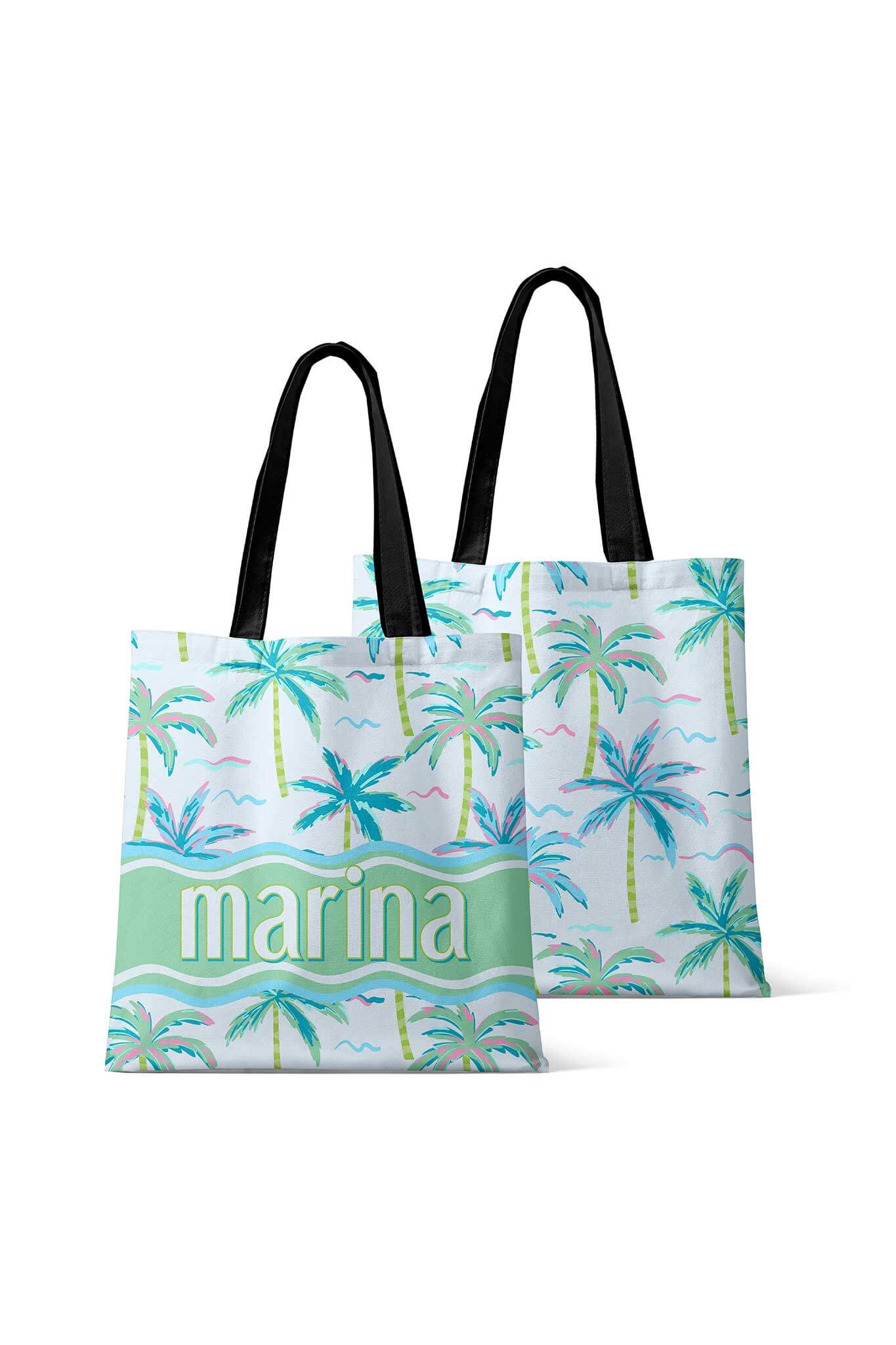 Personalized Tote Bags | Blue Lagoon
