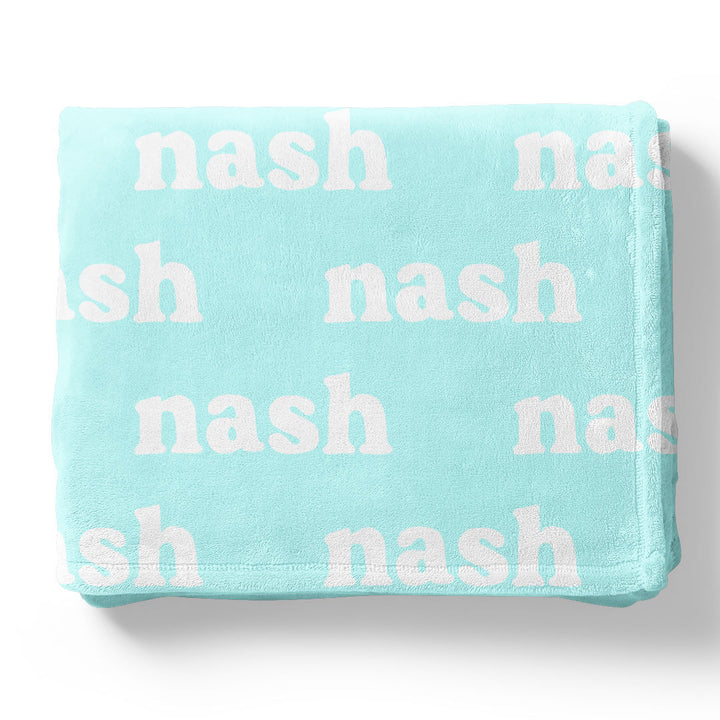 Personalized Color Blanket | Bright Neons