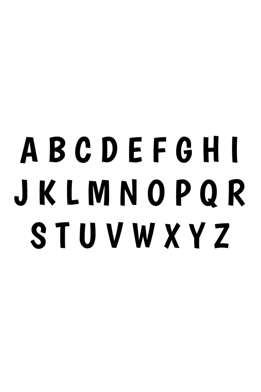 boogaloo uppercase font
