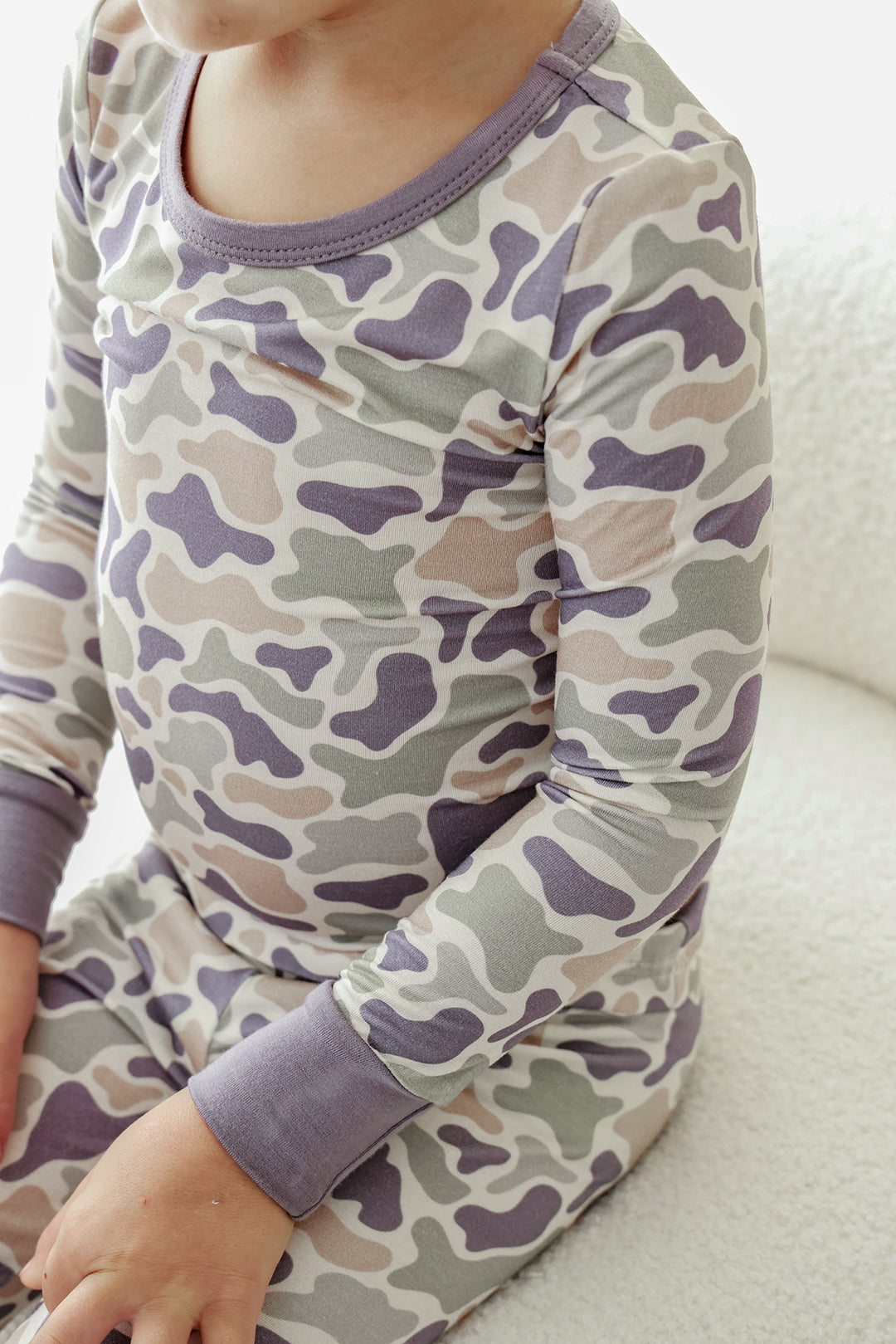 Two-Piece Bamboo Pajama Set | Camo Cutie