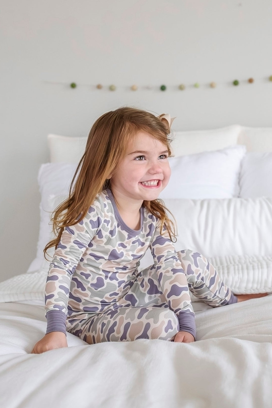 Two-Piece Bamboo Pajama Set | Camo Cutie