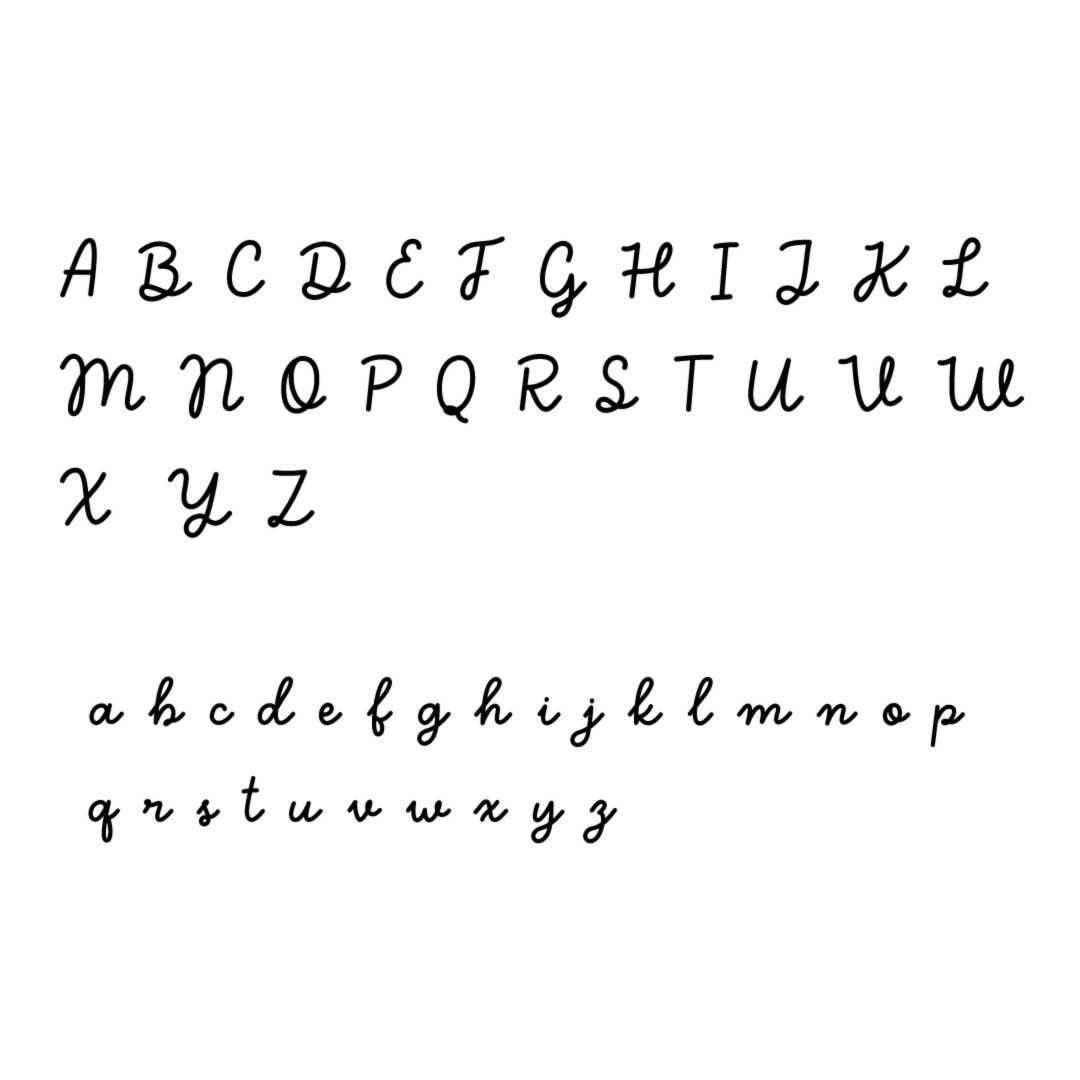 charming lines script font 