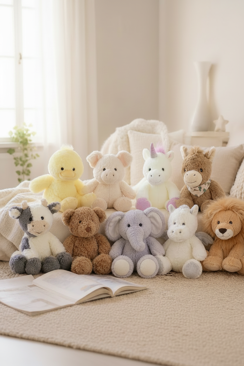 Large Cuddle Plush Friends