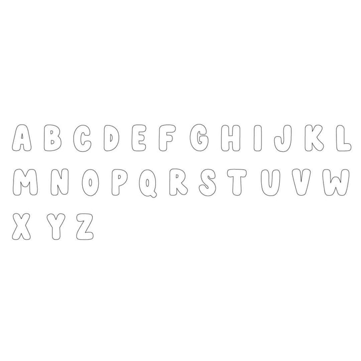 cherry pie outline font 