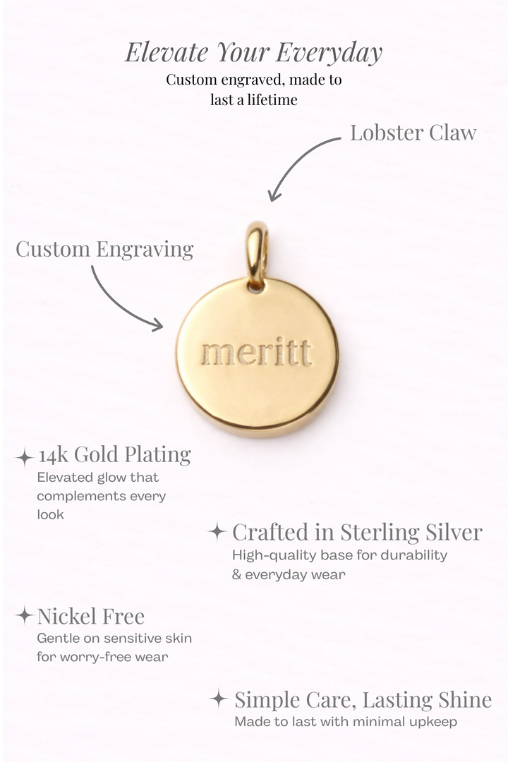 Engraved Charms