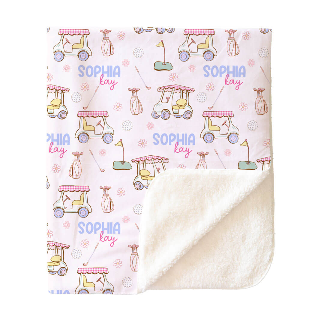 Personalized Themed Blankets for Girls
