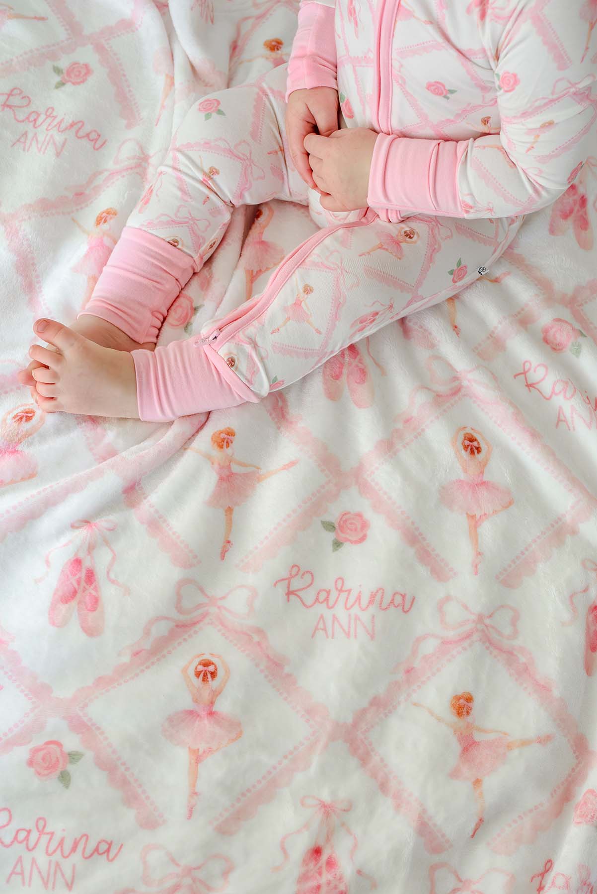 Personalized Kids' Blanket | Darling Ballerina