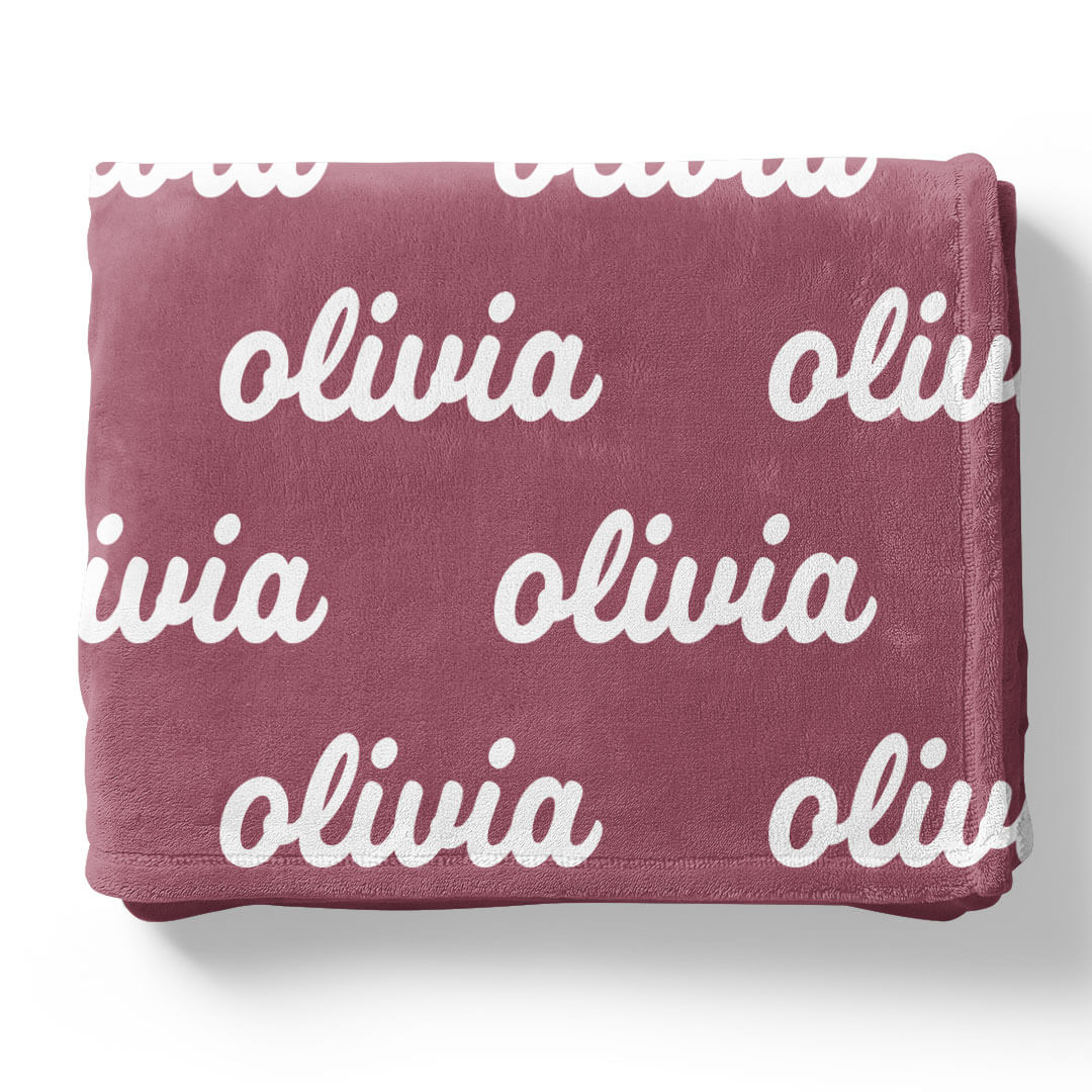 Cotton Candy Personalized Color Blanket