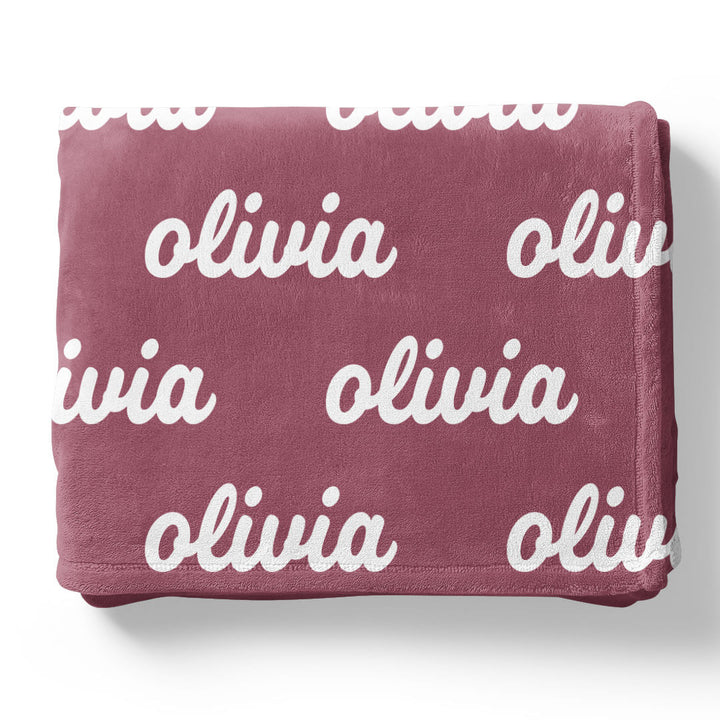 Cotton Candy Personalized Color Blanket