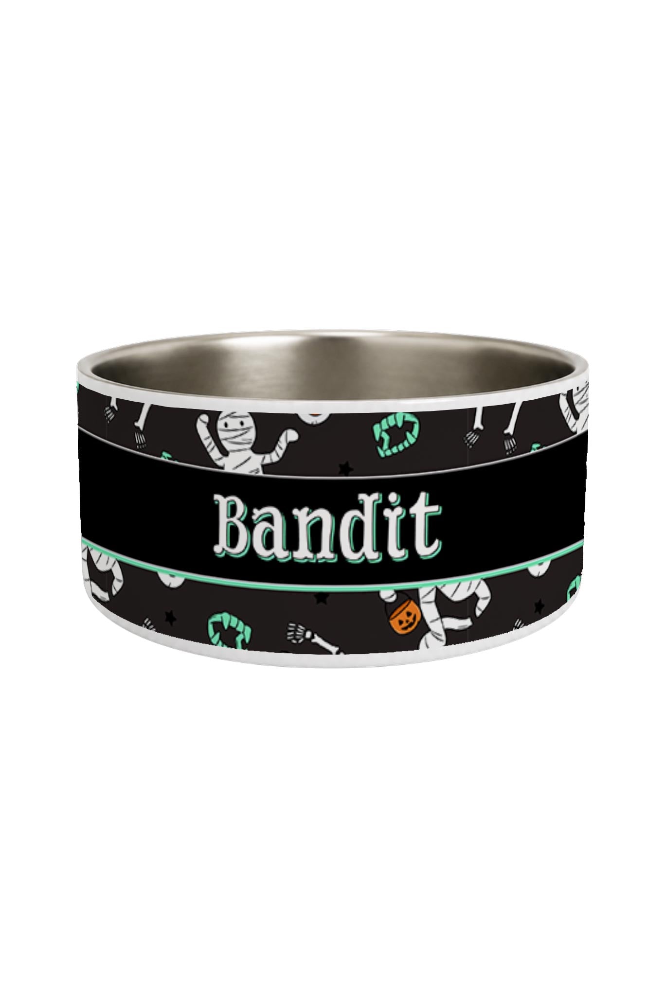 Personalized Halloween Pet Bowl | Eye Want Candy