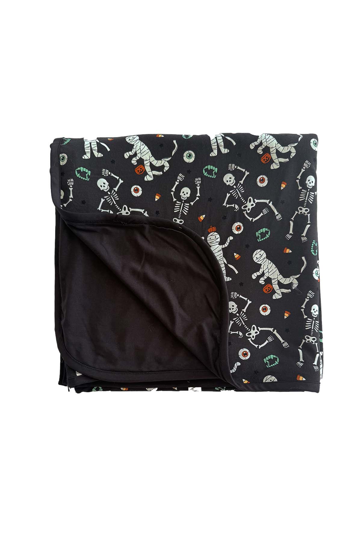 Double Sided Bamboo Glow-in-the-Dark Halloween Blanket | Eye Want Candy