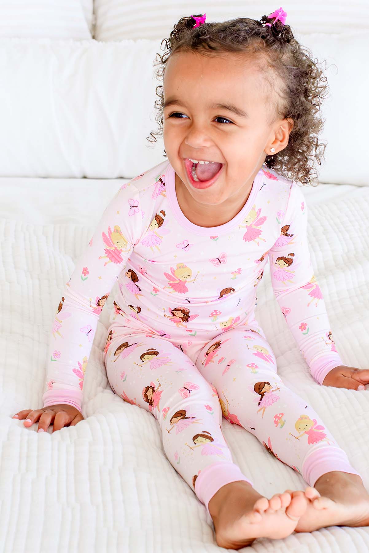Glow-in-the-Dark Two-Piece Bamboo Pajama Set | Fairy Wishes