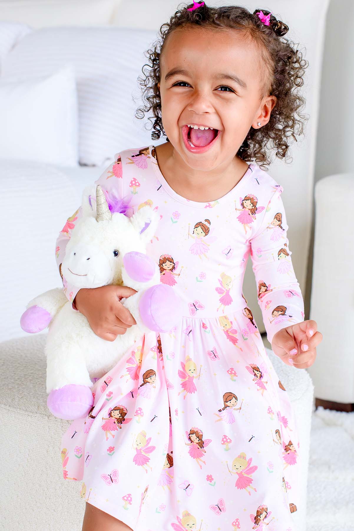 Long Sleeve Twirl Dress | Fairy Wishes
