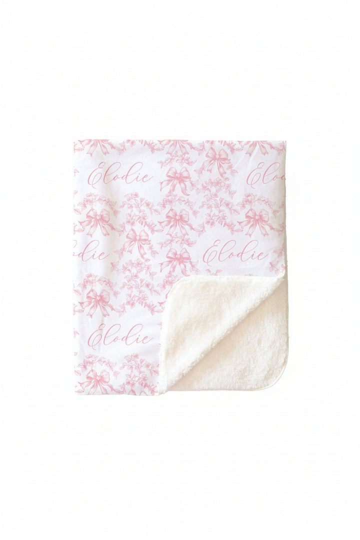 Fancy Frills Personalized Kids Blanket