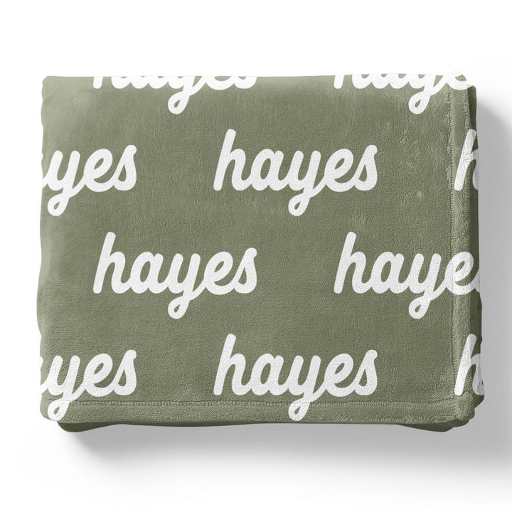Personalized Color Blanket | Fern
