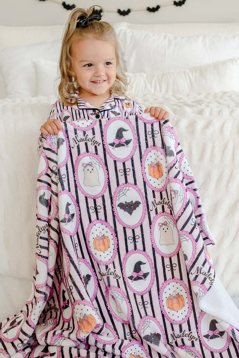 Personalized Halloween Kids' Blanket | Galloween