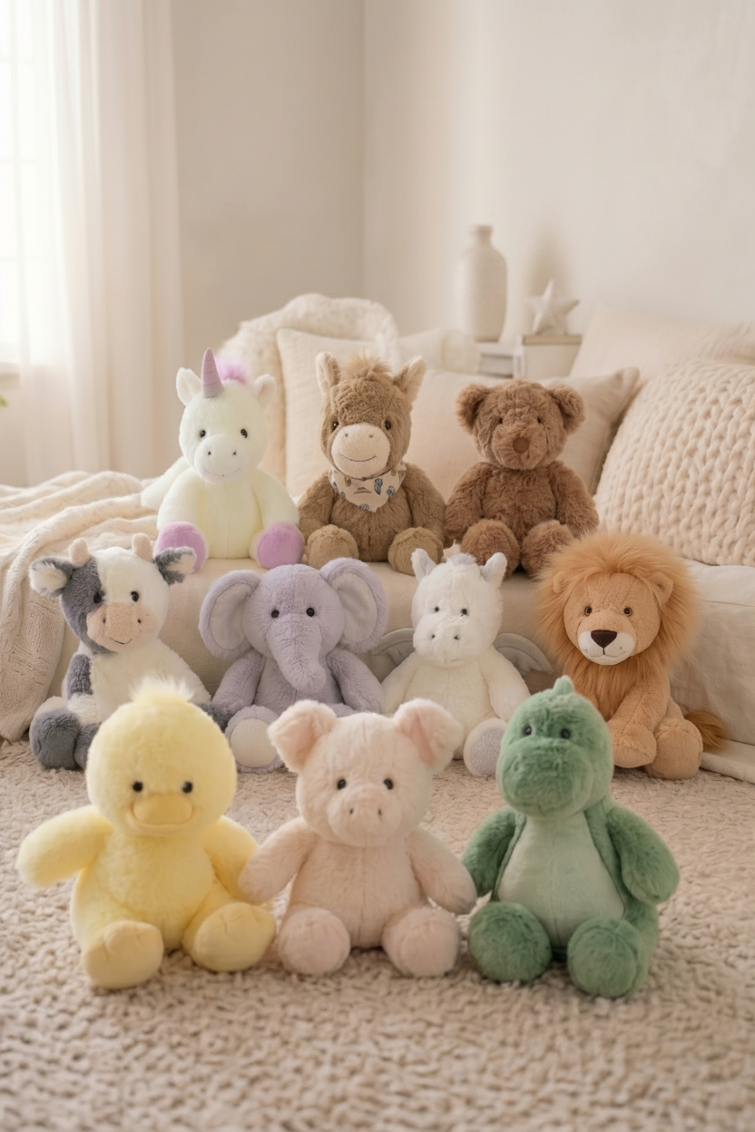 cuddle plush friends stuffed animals