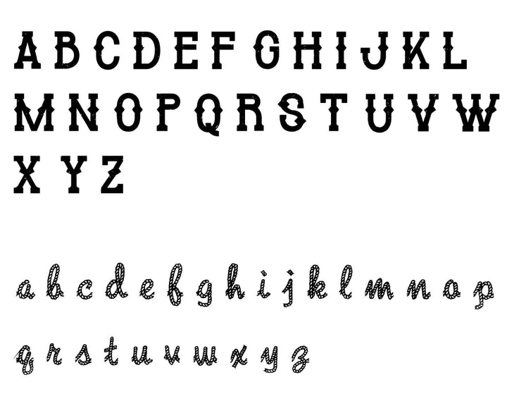giddy up font 