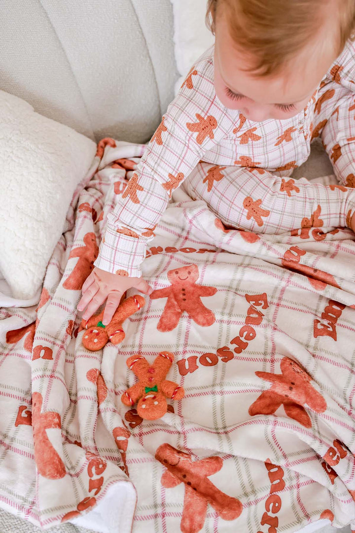 Christmas Personalized Kids Blankets