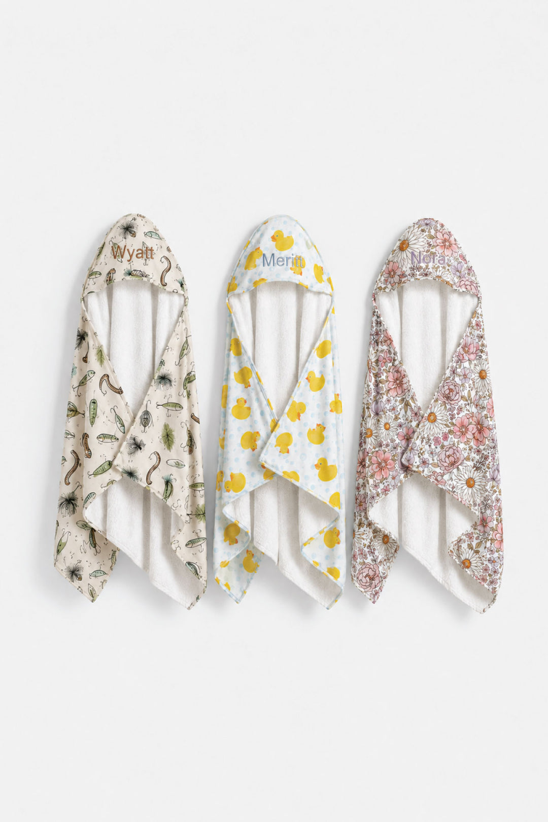 baby embroidered towels
